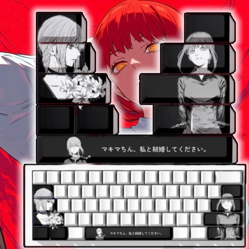 Chainsaw Man Makima Theme Anim - Gaming Accessories Aesthetic ulasan dan harga