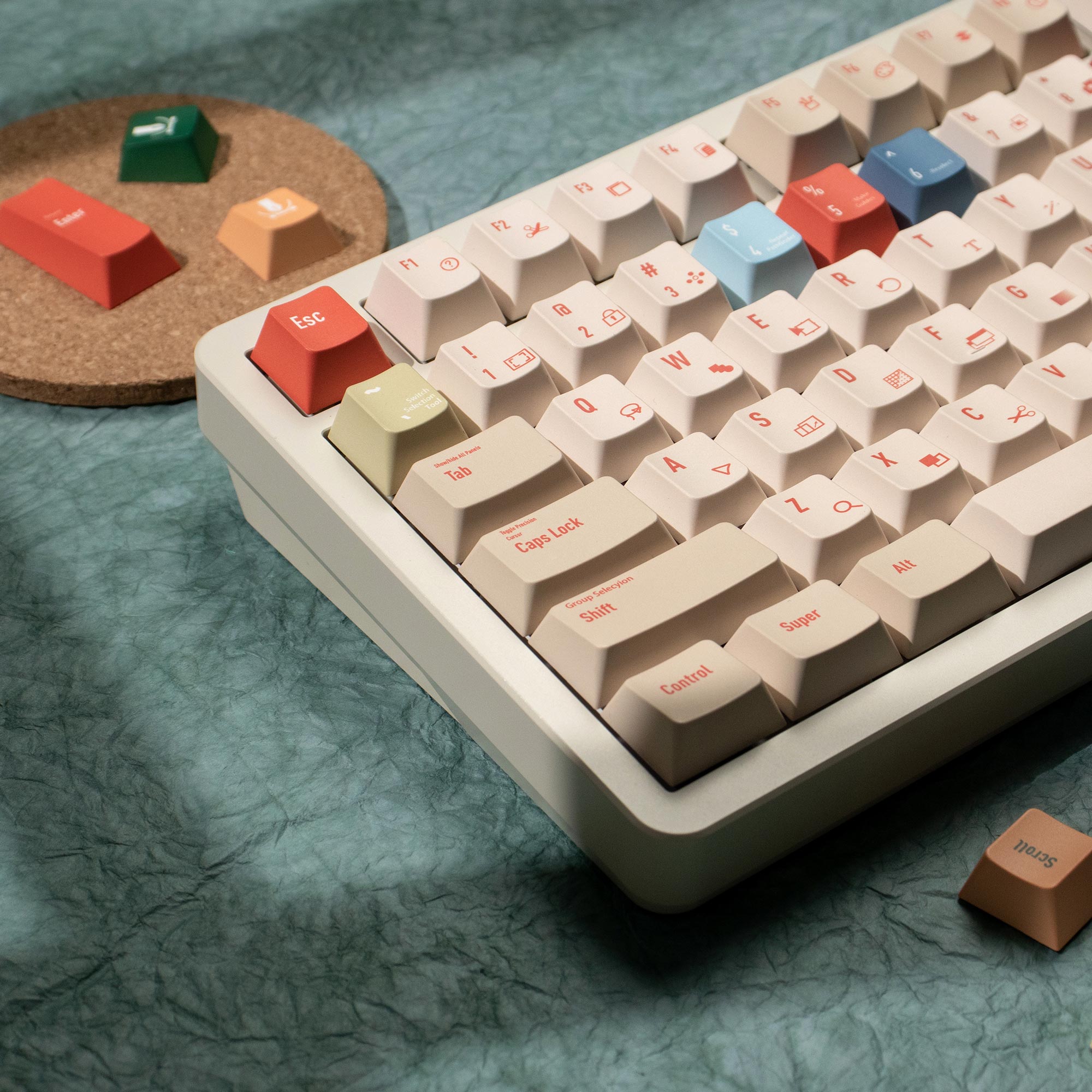 Keycap Illustrator DYE-SUB Che - Gaming Accessories Aesthetic ulasan dan harga