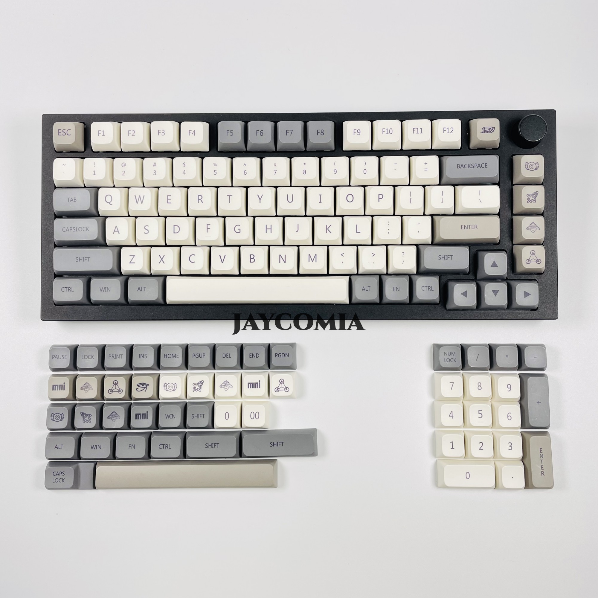 JCM XDA PBT Keycaps Bahasa Ing - Gaming Accessories Aesthetic ulasan dan harga