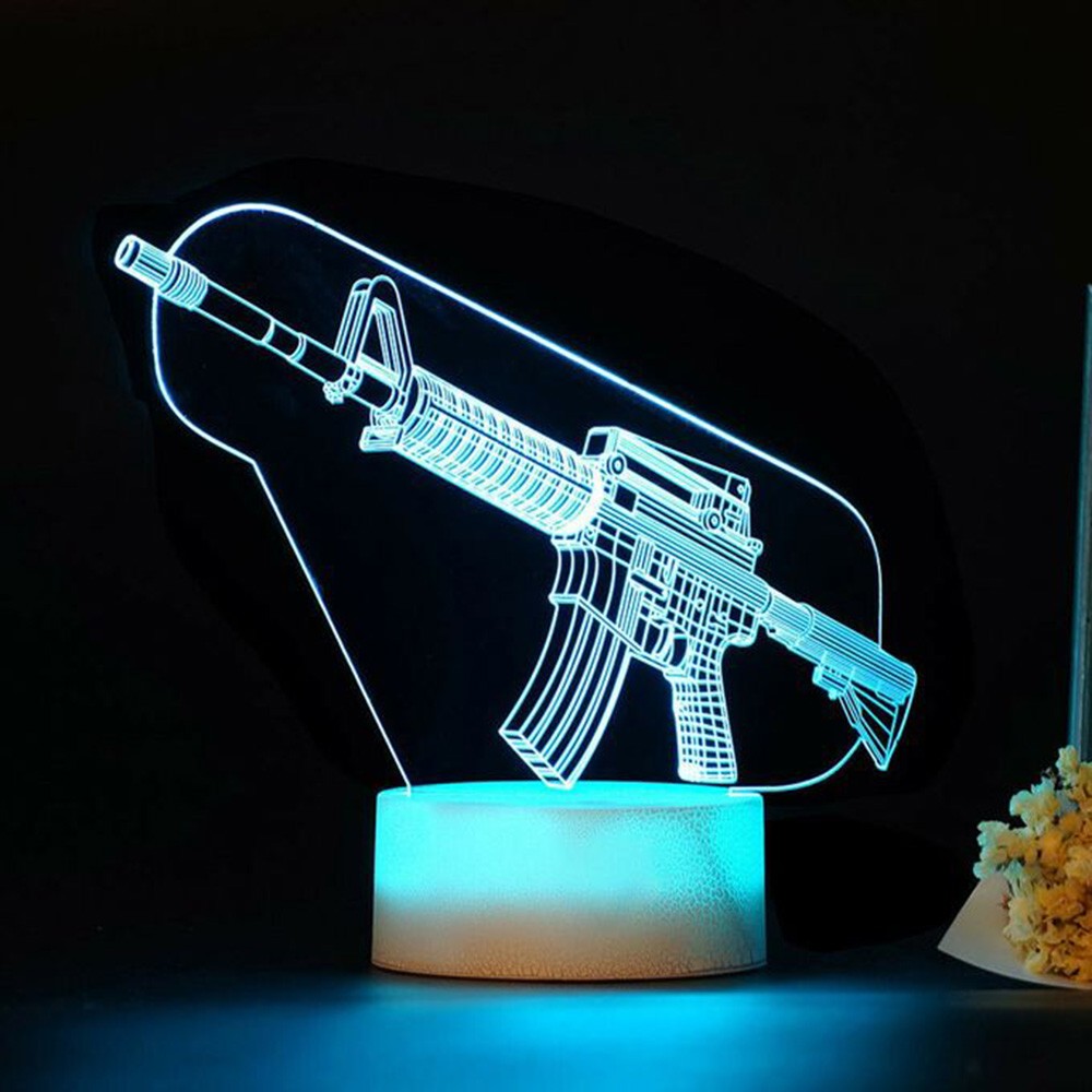 Senapan Game 3d Led, lampu mal - Accessories For Your Gaming Room ulasan dan harga