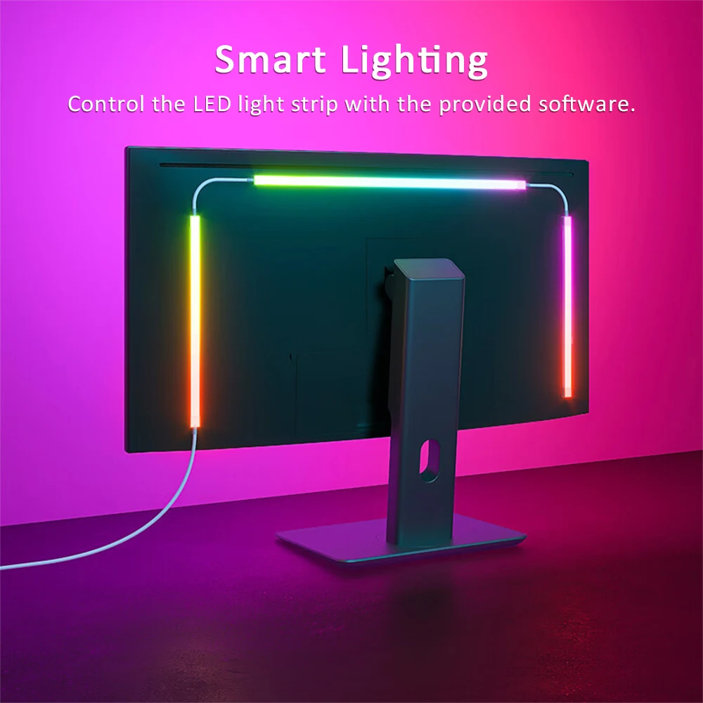 Lampu Strip PC Strip Lampu Sin - Gaming Accessories For Room ulasan dan harga